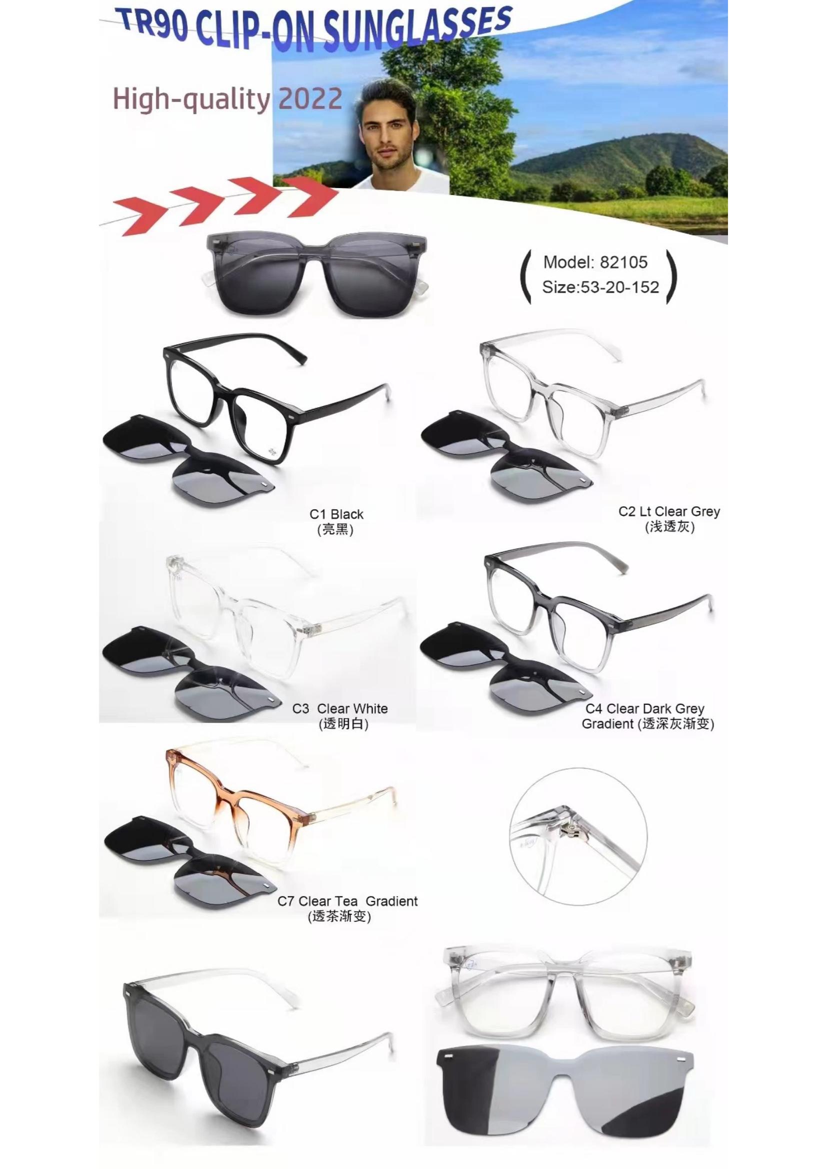 varume eyewear TR clip-on