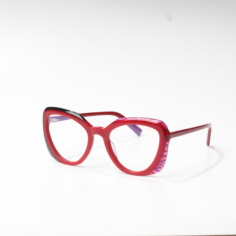 Lunettes de créateur colorées en acétate