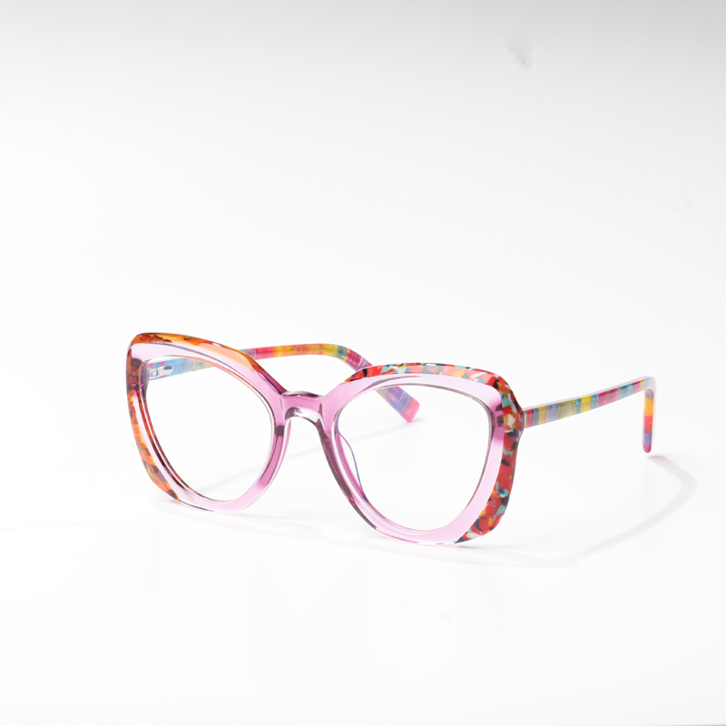 Lunettes de créateur de mode en acétate