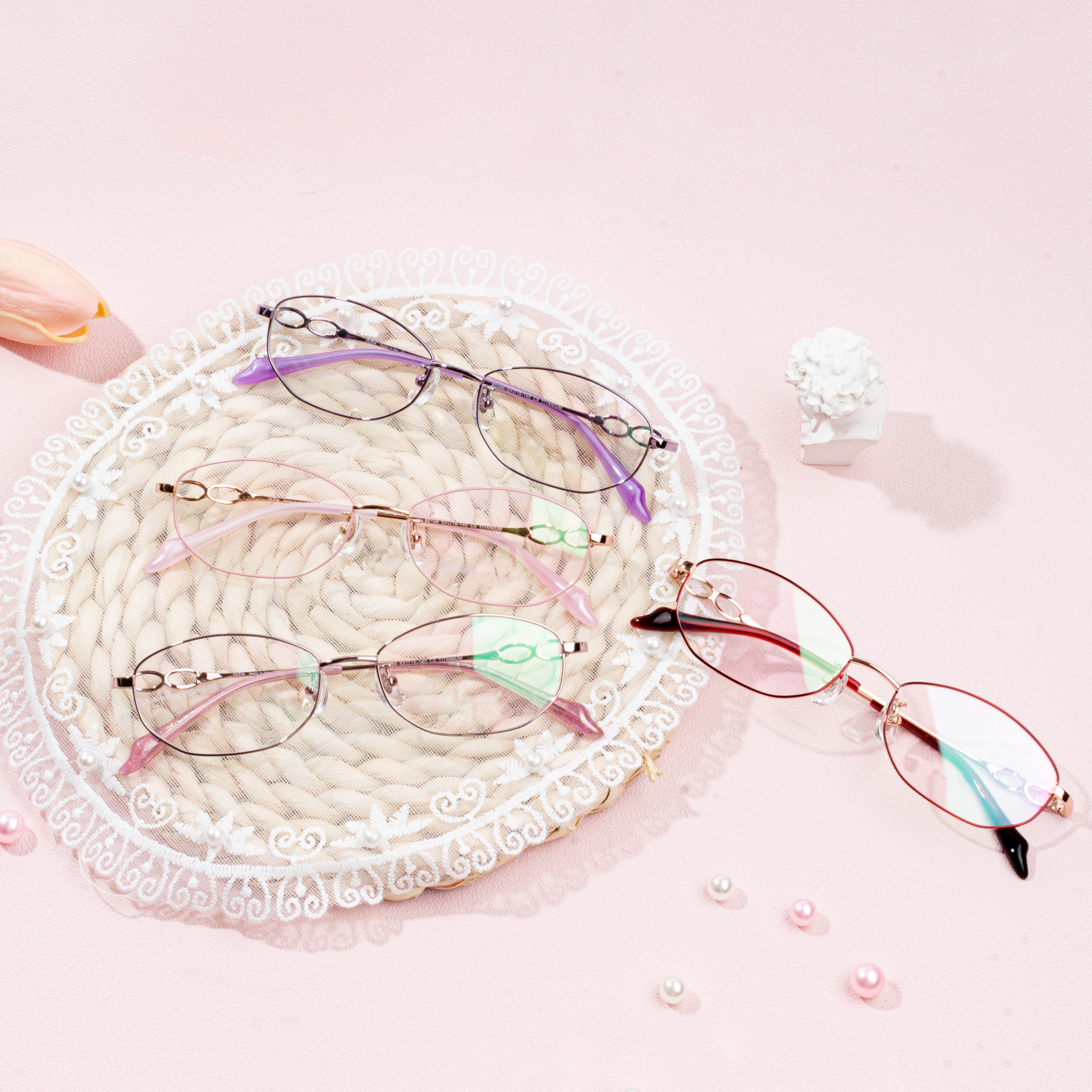 titanium glass frame