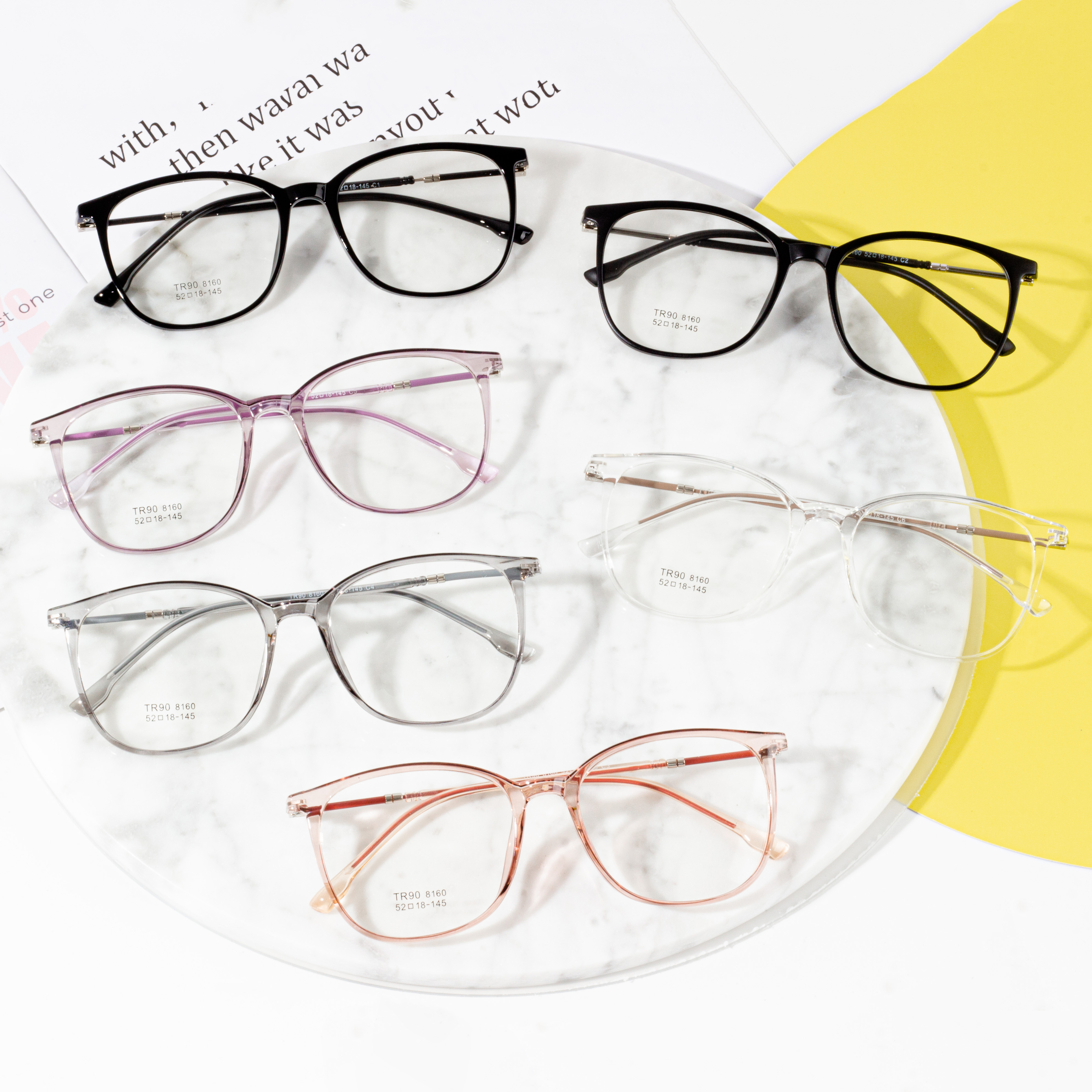 clear womens eyeglass frames