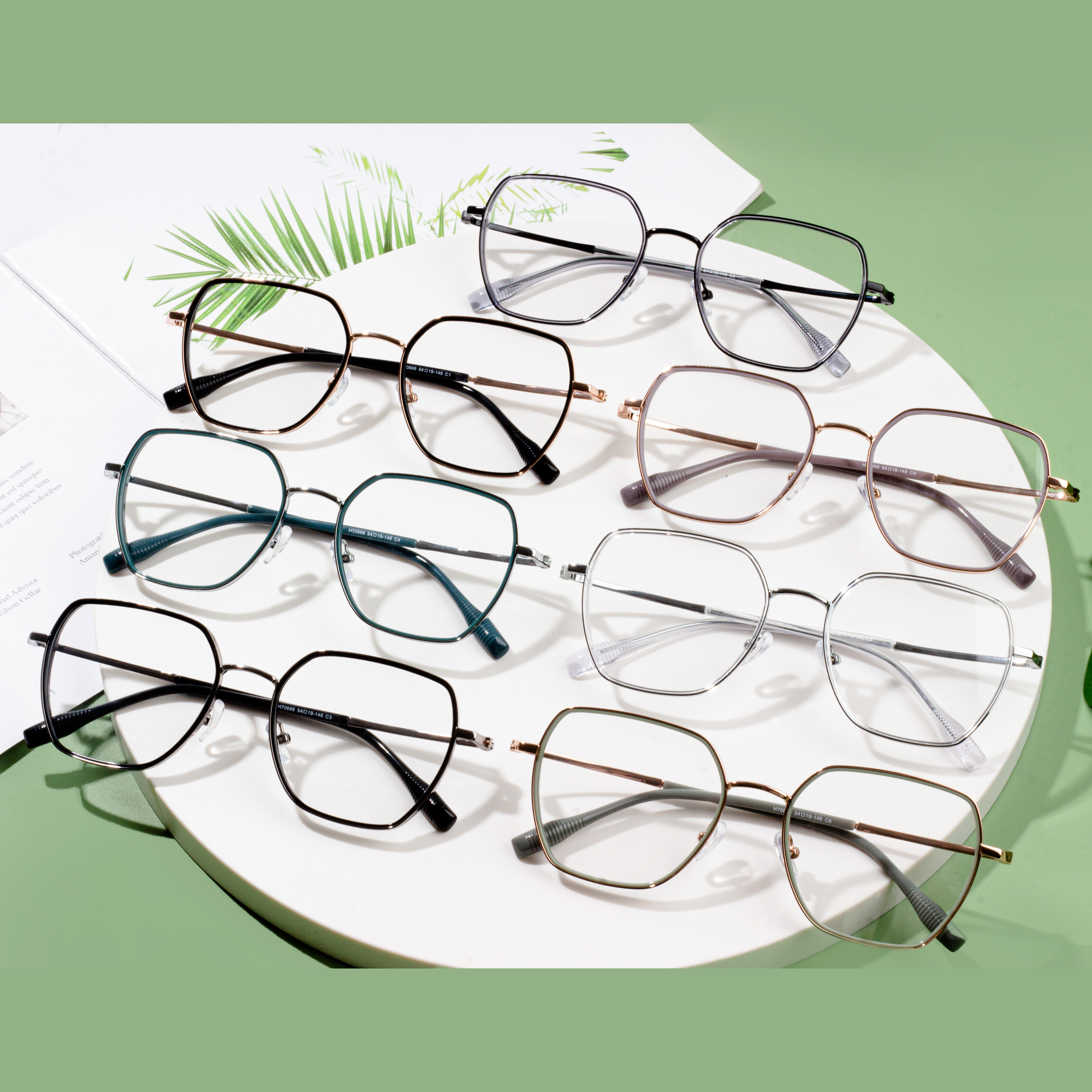 round metal eyeglasses