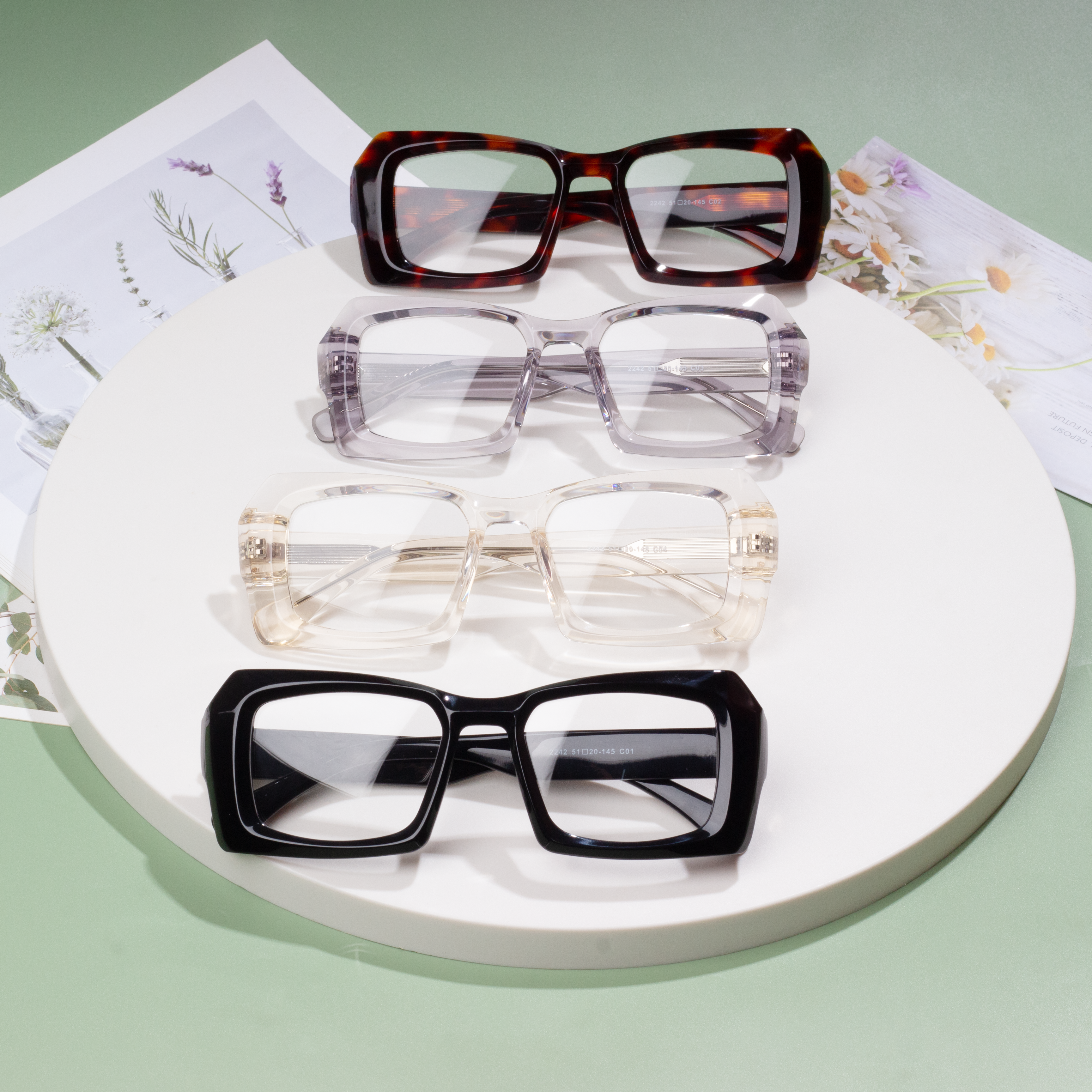 square eyeglasses