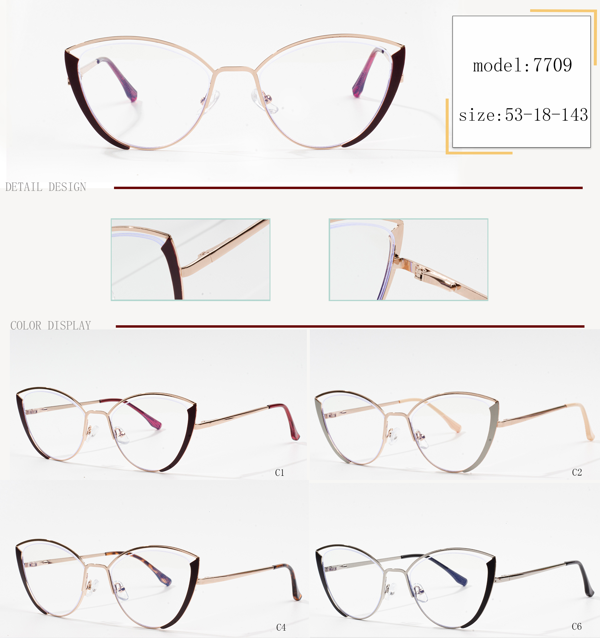 different eyeglass frames