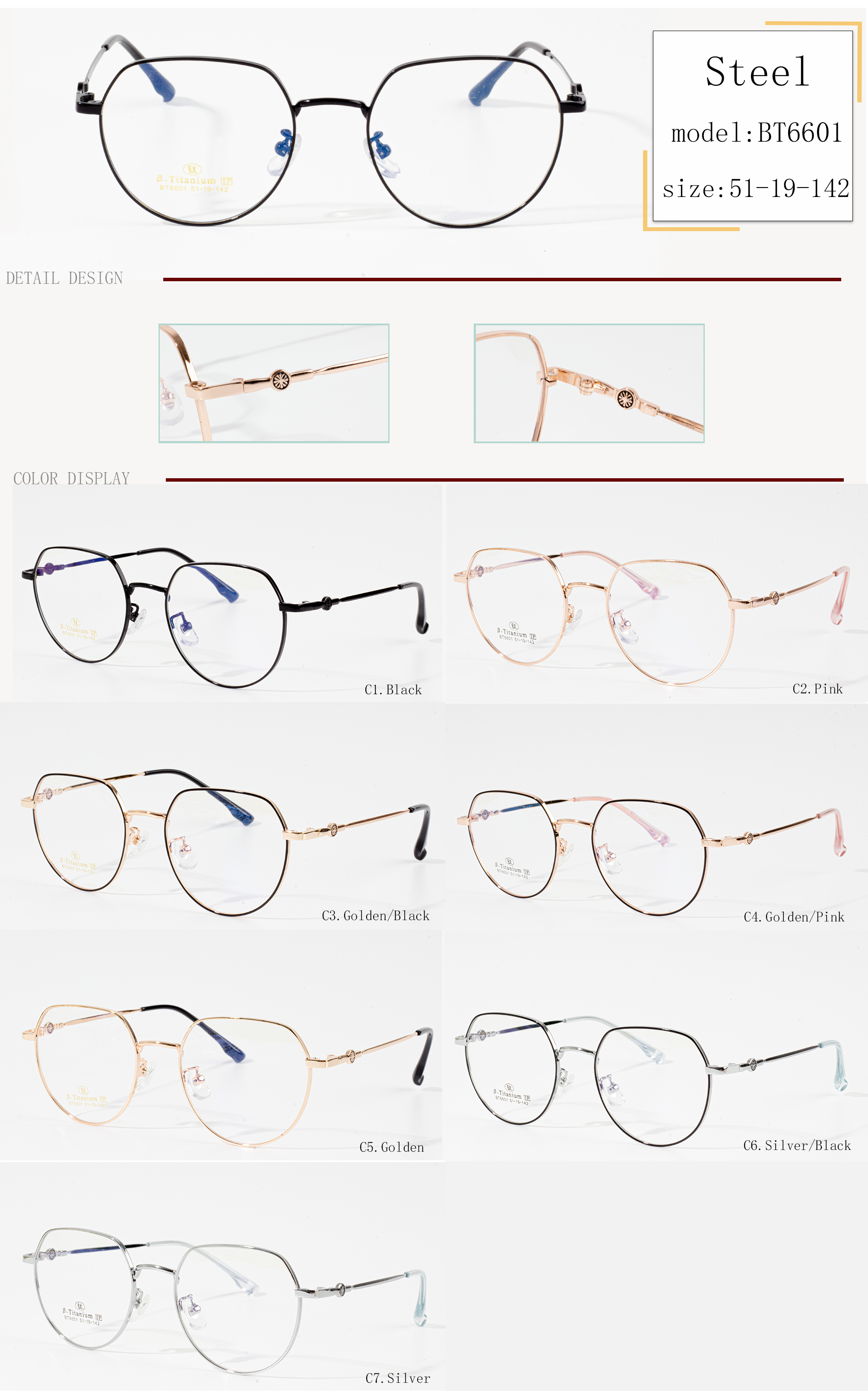 eyeglass round frames